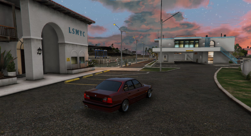 BMW 5 serijos (E34) automobilis. nevienetinis