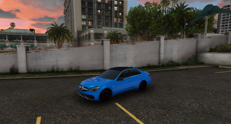 Mercedes-Benz E63 AMG nevienetinis automobilis