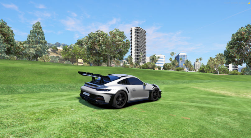 PORSHE BARBIE vienetinis automobilis