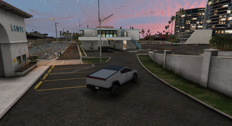Tesla Cybertruck. nevienetinis automobilis